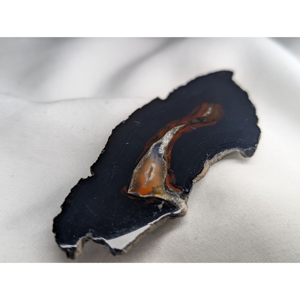 Brazilian Piranha Agate Polished Stone Slab Lapidary Rock